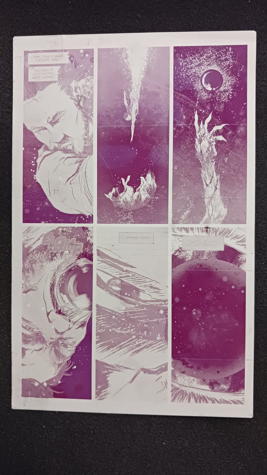 West Moon Chronicles #3 - Page 22 - Magenta - Comic Printer Plate - PRESSWORKS