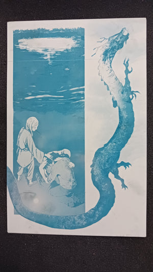 West Moon Chronicles #3 - Page 27 - Cyan - Comic Printer Plate - PRESSWORKS