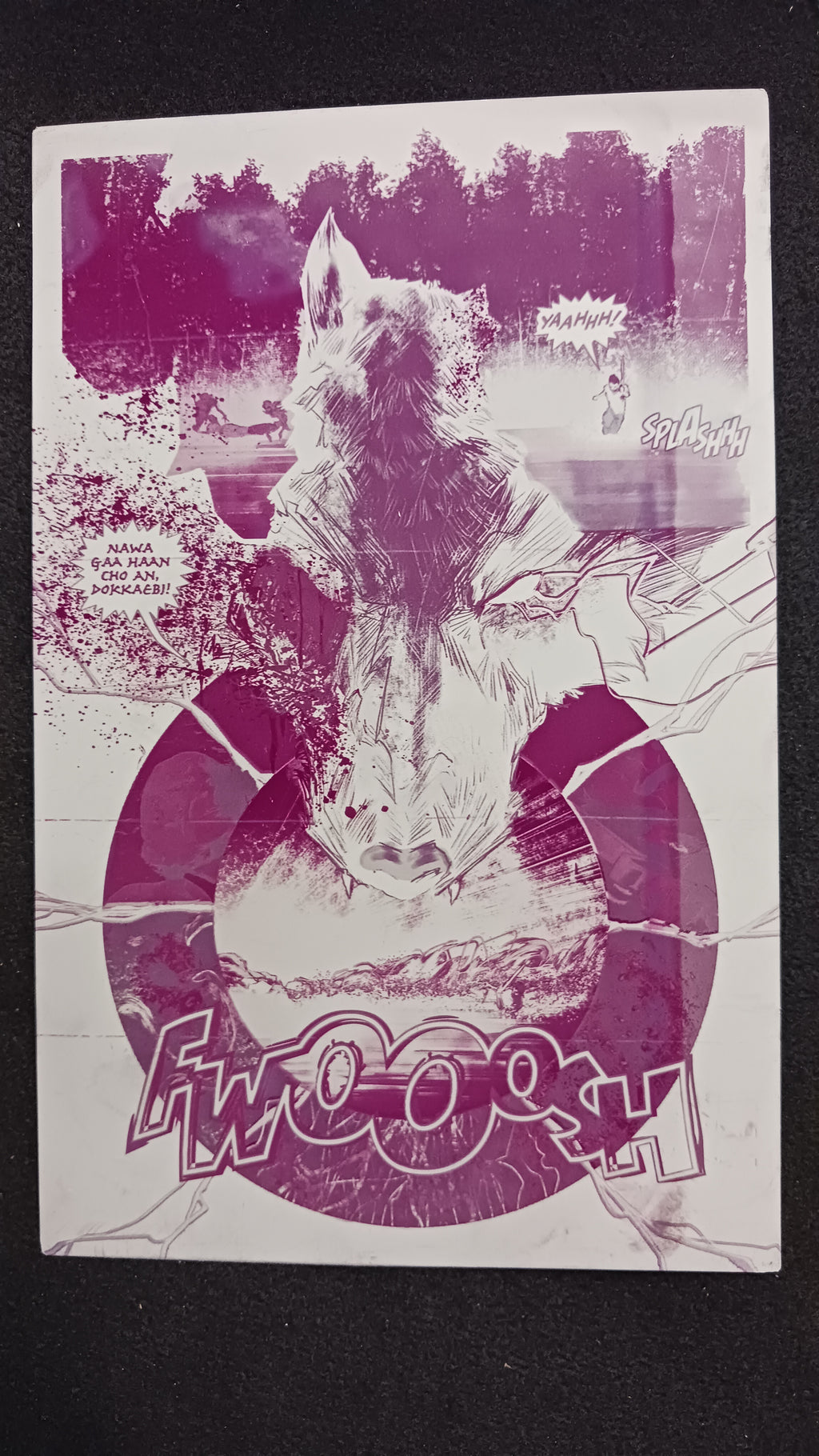 West Moon Chronicles #3 - Page 2 - Magenta - Comic Printer Plate - PRESSWORKS