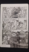 Bush Leaguers #1 - Page 21  - PRESSWORKS - Comic Art - Printer Plate - Black