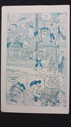 Bush Leaguers #1 - Page 5  - PRESSWORKS - Comic Art - Printer Plate - Cyan