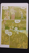 Bush Leaguers #1 - Page 10  - PRESSWORKS - Comic Art - Printer Plate - Yellow