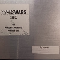 Neverwars: OZ #1 - Page 8 - PRESSWORKS - Comic Art -  Printer Plate - Black