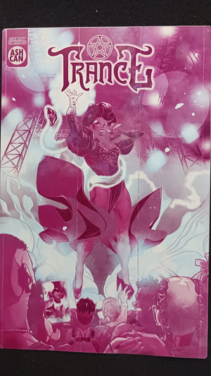 Trance Ashcan Preview - Cover Page - Magenta - Comic Printer Plate - PRESSWORKS