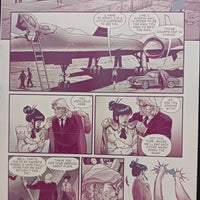 Code Name Ric Flair #1 - NYCC - Page 29 - PRESSWORKS - Comic Art - Printer Plate - Magenta
