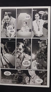 The Recount #1 - Comics On Coffee Variant - Page 12 - PRESSWORKS - Comic Art - Printer Plate - Black