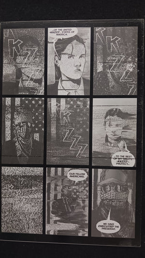 The Recount #1 - Comics On Coffee Variant - Page 14 - Black - Comic Printer Plate - PRESSWORKS