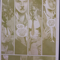 The Recount #1 - Comics On Coffee Variant - Page 8 - PRESSWORKS - Comic Art - Printer Plate - Yellow
