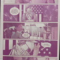 The Recount #1 - Comics On Coffee Variant - Page 15 - Magenta - Comic Printer Plate - PRESSWORKS