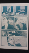 The Recount #1 - Comics On Coffee Variant - Page 21 - Cyan - Comic Printer Plate - PRESSWORKS