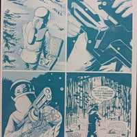 Ghost Planet #1 - Page 21 - PRESSWORKS - Comic Art - Printer Plate - Cyan