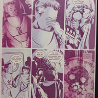 Ghost Planet #1 - Page 2 - PRESSWORKS - Comic Art - Printer Plate - Magenta