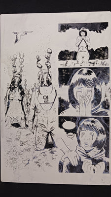 Ghost Planet #1 - Page 38 - PRESSWORKS - Comic Art - Printer Plate - Black