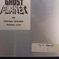 Ghost Planet #1 - Page 11 - PRESSWORKS - Comic Art - Printer Plate - Magenta