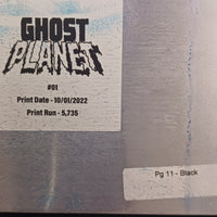 Ghost Planet #1 - Page 11 - PRESSWORKS - Comic Art - Printer Plate - Black