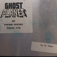 Ghost Planet #1 - Page 32 - PRESSWORKS - Comic Art - Printer Plate - Black