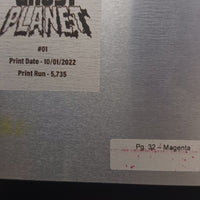 Ghost Planet #1 - Page 32 - PRESSWORKS - Comic Art - Printer Plate - Magenta