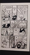 Mr. Easta #1 - 2nd Print - Page 13 - Black -  Comic Printer Plate - PRESSWORKS