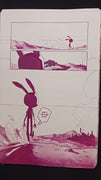 Mr. Easta #1 - Page 9  - Magenta - Comic Printer Plate - PRESSWORKS
