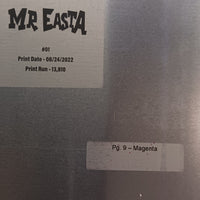Mr. Easta #1 - Page 9  - PRESSWORKS - Printer Plate - Magenta