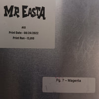 Mr. Easta #1 - Page 7  - PRESSWORKS - Printer Plate - Magenta