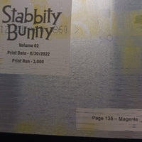 Stabbity Bunny - Vol 2 - Trade Paperback - Page 138  - PRESSWORKS - Printer Plate - Magenta