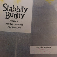 Stabbity Bunny - Vol 2 - Trade Paperback - Page 19 - PRESSWORKS - Printer Plate - Magenta