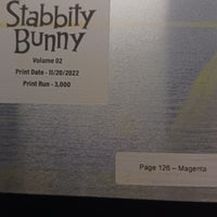 Stabbity Bunny - Vol 2 - Trade Paperback - Page 126 - PRESSWORKS - Printer Plate - Magenta