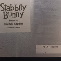 Stabbity Bunny - Vol 2 - Trade Paperback - Page 26 - PRESSWORKS - Printer Plate - Magenta