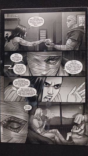 Darkland #1 - Page 24 - PRESSWORKS - Comic Art - Printer Plate - Black