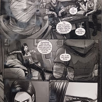 Darkland #1 - Page 22 - PRESSWORKS - Comic Art - Printer Plate - Black