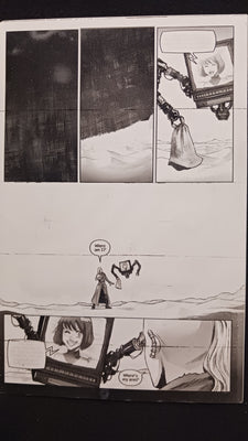 Darkland #1 - Page 11 - PRESSWORKS - Comic Art - Printer Plate - Black