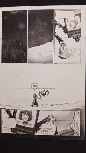 Darkland #1 - Page 11 - PRESSWORKS - Comic Art - Printer Plate - Black