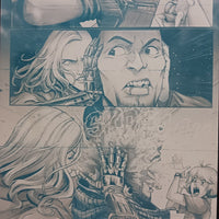 Darkland #1 - Page 28 - PRESSWORKS - Comic Art - Printer Plate - Cyan