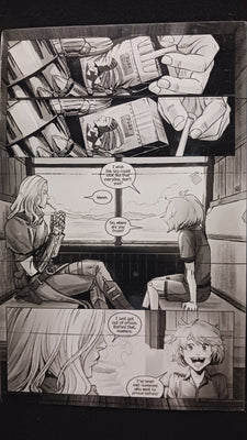 Darkland #1 - Page 15 - PRESSWORKS - Comic Art - Printer Plate - Black