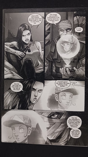 Darkland #1 - Page 23 - PRESSWORKS - Comic Art - Printer Plate - Black