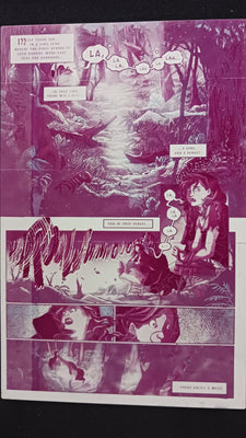 Snow White Zombie Apocalypse #1 - Page 1 - Magenta - Comic Printer Plate - PRESSWORKS