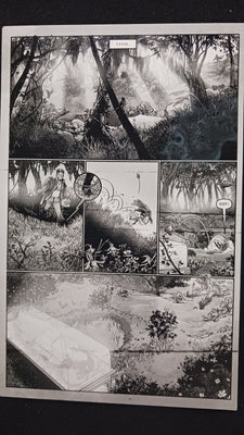 Snow White Zombie Apocalypse #1 - Page 17 - Black - Comic Printer Plate - PRESSWORKS