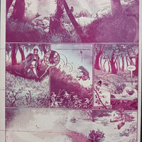 Snow White Zombie Apocalypse #1 - Page 17 - PRESSWORKS - Comic Art -  Printer Plate - Magenta