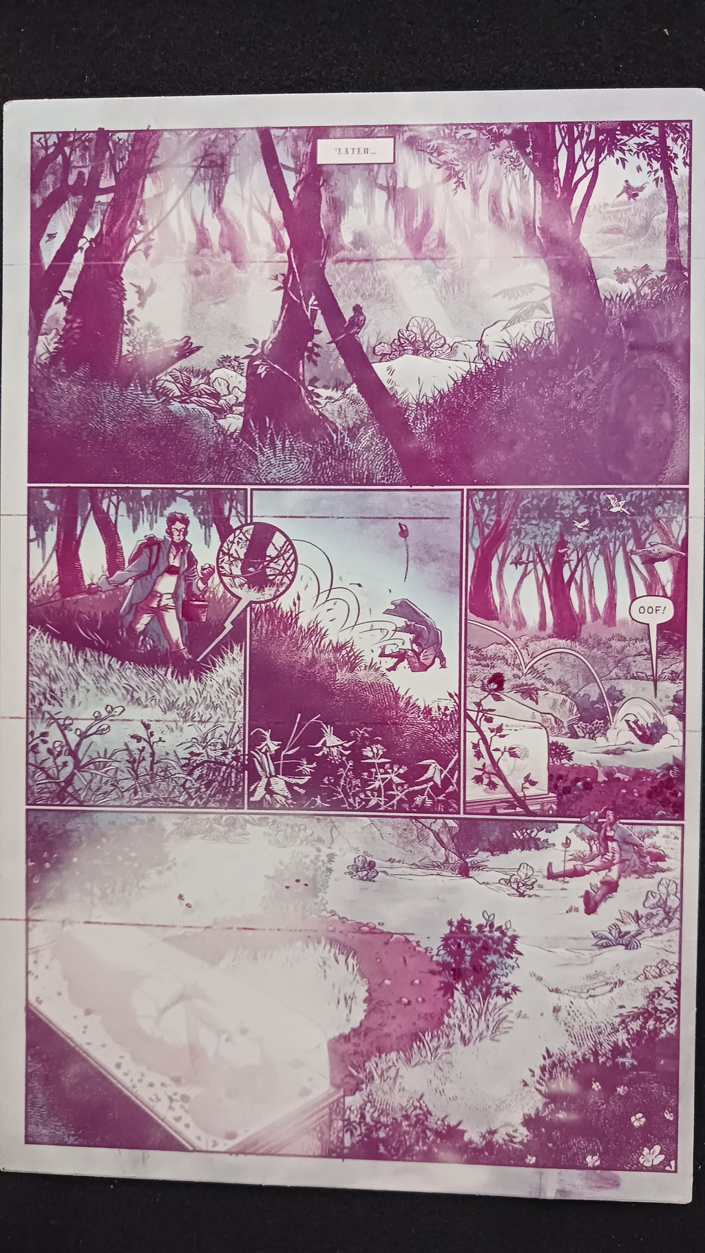 Snow White Zombie Apocalypse #1 - Page 17 - Magenta - Comic Printer Plate - PRESSWORKS