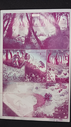 Snow White Zombie Apocalypse #1 - Page 17 - PRESSWORKS - Comic Art -  Printer Plate - Magenta