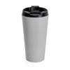 Grit (Ogre Design) - Black Stainless Steel Travel Mug