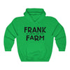 Frank At Home On The Farm (Logo Design) - Heavy Blend™ Hooded Sweatshirt