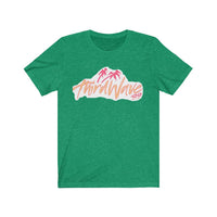 New Third Wave Logo - Passion Fruit Color - Unisex Jersey Short Sleeve Tee