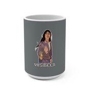 Yasmeen (Yasmeen Design) -  Grey Mug 15oz