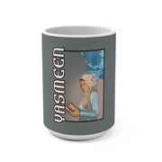 Yasmeen (Book Design) -  Grey Mug 15oz