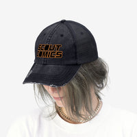 Scout Comics (Black Logo Design) - Unisex Trucker Hat