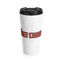 Planet Caravan (Logo Design) - Stainless Steel Travel Mug