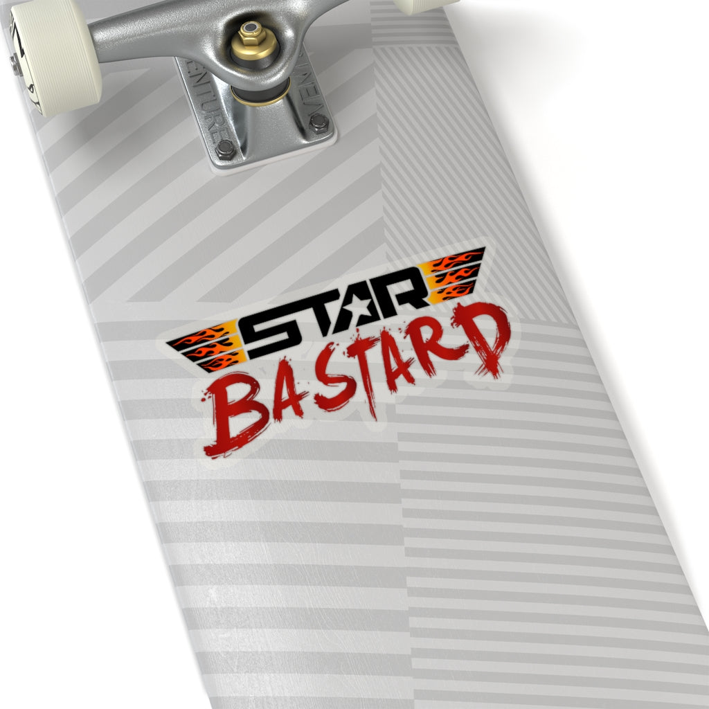 Star Bastard (Logo Design) - Kiss-Cut Stickers