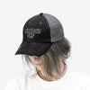 Midnight Sky (Black Logo Design) - Unisex Trucker Hat